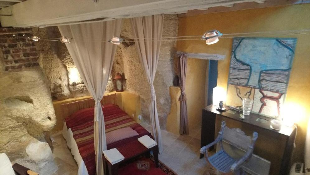 Troglodyte Loft Bed & Breakfast Thore-la-Rochette Ngoại thất bức ảnh
