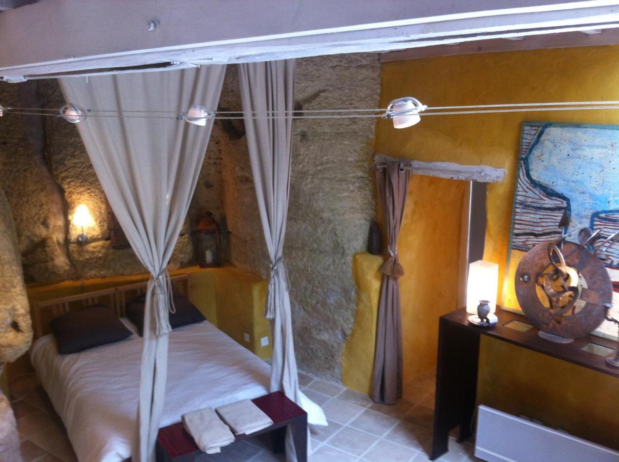 Troglodyte Loft Bed & Breakfast Thore-la-Rochette Ngoại thất bức ảnh