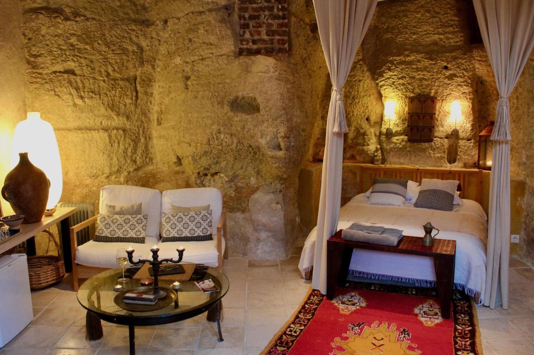 Troglodyte Loft Bed & Breakfast Thore-la-Rochette Ngoại thất bức ảnh